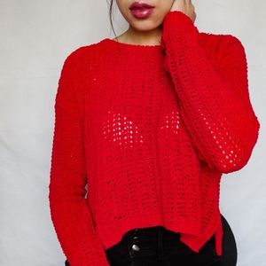 Knit sweater